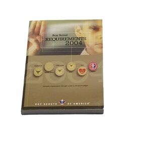 Boy Scout Requirements 2004 BSA Merit Badge Rank Advancement Historical